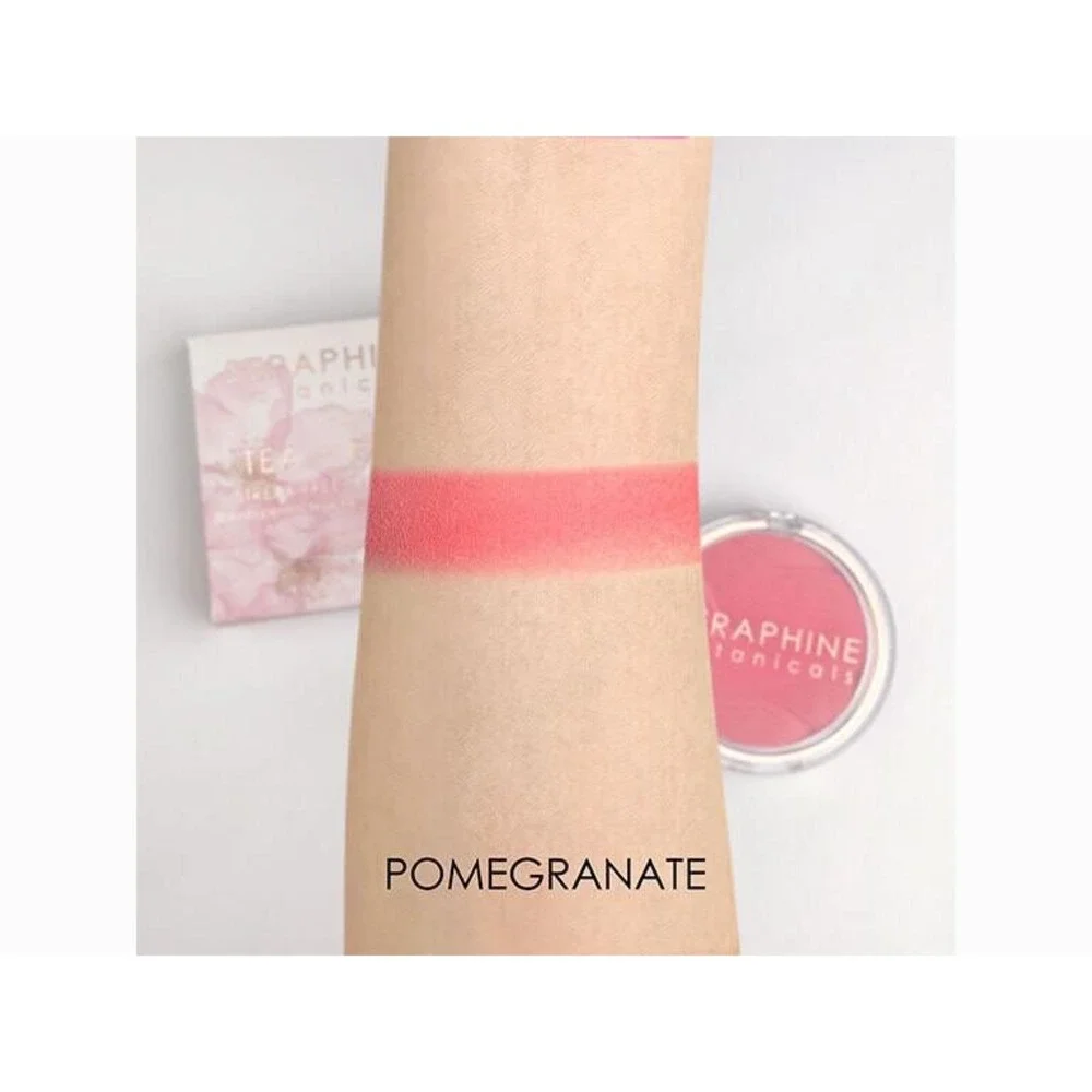 Seraphine Botanicals - Tea + Rose Satin Blush - Shade: Pomegranate - *NIB*